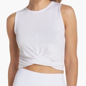White workout top